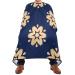 Waterproof Barber Cape -Yellow Flower Cheetah Haircut Bib for Men Unisex Hair Cutting Cape(8rp1a)