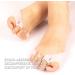 Milisten Toe Separator Hammer Toes Support Crest Pad - 2 Pairs | Toe Straightener Corrector for Hallux Valgus and Plantar Fasciitis - Buy Online on GoSupps.com