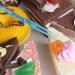 New 2024 50Pcs Transparent Disposable Plastic Food Forks Multicolor Mooncake Cake Dessert Fork Kitchen Tableware Event Party Supplies Template DIY Greeting Card Handmade - Buy Online on GoSupps.com