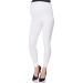 SOFTSAIL Maternity Leggings - White Over Bump High Waisted Pregnancy Pants with Belly Support - Buy Online on GoSupps.com