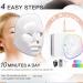 Red Light Therapy Mask for Face - 7 Color LED Skin Tightening & Firming Beauty Tool - Buy Online on GoSupps.com