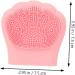 minkissy 12 Pcs Rabbit Ears Facial Brush Facial Cleanser Brush Hand Held Massager Face Massager Brush Crystal Perfume Bottle Wash Face Home Facial Brush Body Face Brush Cat Paw Washbasin Light Pinkx3pcs 7.5x7.5cmx3pcs - Buy Online on GoSupps.com