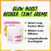 SANTE Naturkosmetik Glow Boost Pink complexion cream with AHA hyaluron and organic rose nourishing day cream for smooth and radiant skin for an immediately rosy fresh glow 50 ml - Buy Online on GoSupps.com