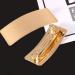 Elegant Vintage Large Hair Clips for Women - Retro Feather Hair Accessories & Metal Needles - Gold Rectangular Hairpins for All Hairstyles - Buy Online on GoSupps.com