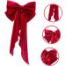 HAPINARY Hair Bow Barrette Satin Ribbon Hairpin Hair Clip Hair Pin Hair Ribbons Hair Barrettes Bows for Hair Bows for Women Accessories for Teen Girls Back of Miss Red Metal Bow Tie - Buy Online on GoSupps.com