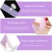 EBANKU 6 Rolls Lash Extension Under Eye Tape - Breathable Fabric Micropore Adhesive Tape for Eyelash Extensions - Purple - Buy Online on GoSupps.com