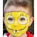 Go Ho Cream Yellow Face Paint (2.37oz 70ml) | Water Based Makeup for SFX Cosplay & Halloween Costumes - Buy Online on GoSupps.com