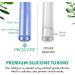 Mikacare Clear Silicone Enema Bag Kit for Coffee and Water Colon Cleanse - BPA and Phthalates Free, 6 Tips, 6ft Hose, 4 Quarts - Buy Online on GoSupps.com