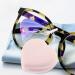 LOGOFUN Heart Shaped Lens Cleaner | Portable Screen Wipe & Adorable Bag Pendant - Pink - Buy Online on GoSupps.com