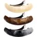 LONEEDY Retro Classic Large Barrettes Hair Pins Set for Women - Dark Gray, Beige, Dark Brown - Buy Online on GoSupps.com