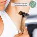 BOOpan Premium Women's Razor Set - Sustainable Hobel with Bamboo Grip & 5 Blades - Safe & Gentle Shave - eBook Included - Buy Online on GoSupps.com