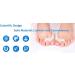 Jiahao 2 Silicone Gel Toe Cushion Pad & Ball Protector | Pain Relief & Toe Spreader for Comfort - Buy Online on GoSupps.com