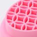 Makeup Brush Cleaning Kit Makeup Brush Cleaner Bowl Silicone Makeup Brush Cleaning Bowl Makeup Brush Cleaner Spinner with Compact and Portable Design for Women Ladies Pink - Buy Online on GoSupps.com