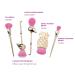 Shop Tarte Let's Flamingle 5 Piece Brush Set - Flamingo & Pineapple Inspired - International Shipping Available - Buy Online on GoSupps.com