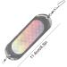 Genikeer Fishing Indicators - 2 PCs Trolling Salmon Bait Boards | 4.5 Inches Metal Flash 23g Light-Up for Fresh & Sea Water Fishing - Buy Online on GoSupps.com