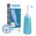 Peri Bottle for Postpartum Care 500ml Upside Down Peri Bottle Portable Travel Bidet for Baby Women or Bedridden Patient (blue)