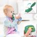 12oz Toddler Sippy Cup with Straw, Leak-Proof Soft Baby Learner Cup with Lid - Green Panda Design | Suitable for Infants 6 Months+ | Trainer Cup for Toddlers - Buy Online on GoSupps.com