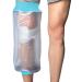 Knee Cast Cover for Shower Waterproof Knee Cover for Shower Adult Reusable Knee Shower Cast Bandage Protector Keep Wounds Bandage Dry Knee Cast Cover for Shower with Waterproof Seal Protection