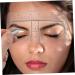 POPETPOP 100pcs Eyebrow Design Ruler Eyebrow Shaper Eyebrow Measuring Tool Positioning Ruler Make up - Buy Online on GoSupps.com