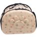 Yimidear Breathable Folding Outdoor Pet bag for Dog Cat Comfort Travel Medium Size Pet Carrier (Beige) - Buy Online on GoSupps.com