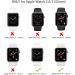 YOGRE Apple Watch 42mm Series 3/2 Waterproof Case with Screen Protector | Full Body Protective Dustproof Cover for iWatch 42mm Black - Buy Online on GoSupps.com