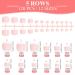 Melliex 120-Piece Wrong Tooth Kit French Natural Matt Toenails Full Cover Tips for Women | 12 Sizes Available - Buy Online on GoSupps.com