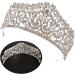 Lurrose Quinceanera Rhinestone Wedding Tiara Headband Crystal Tiara Headpieces Jewelry for Wedding Birthday Tiara - Buy Online on GoSupps.com
