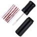 COTOUXKER Tubeless Bike Tire Repair Kits,for Road Bicycle and Mountain Bike MTB Tires Fix a Puncture or Flat, Includes Storage Canister Plugger Tool with Plugs, 5 Bacon Strips