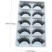 Beatifufu 5 Pairs Fake Eyelashes Beauty Eyelashes Fake Bottom Lashes Natural False Eyelashes Accessories Eyelashes Accessory Natural False Lashes Fake Lashes Girl Eyelash Fiber - Buy Online on GoSupps.com