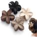 Ypkia 4 Pieces Hair Clip Flower Hair Clip Large Set Matt For Women Thick and Thin Hair Accessories set-2