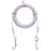 Innova Strong Dog Tie-Out Cable Heavy Duty Dog Chain Lead 10' 16' 32' (3M White) 3M White