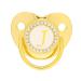 SUNGOOYUE Golden Baby Pacifier - 26 Letters Silicone Bling Pacifier with Clips for 6-18 Months - International Shipping Available - Buy Online on GoSupps.com
