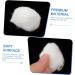 FOMIYES 12 Absorbent Balls Cosmetic Balls Natural Balls Face Balls Round Disinfection Balls Ball Ordinary White Organic - Buy Online on GoSupps.com