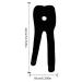 Elbow Brace Compression Sleeve for Tendonitis - Adjustable Pain Relief Support Strap for Sports & Injury Recovery | Men & Women - Buy Online on GoSupps.com