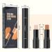 4 Colors Cream Contour Sticks Makeup Kit | Highlight & Contour for Beginners | Primer Face Makeup Stick for Light Medium Skin | Concealer & Blur Stick - 2Pcs - Buy Online on GoSupps.com