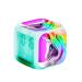 Unicorn Digital Alarm Clocks for Girls LED Night Glowing Cube LCD Clock with Light Children Wake Up Bedside Clock Birthday Gifts for Kids Women Bedroom (Rainbow)