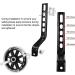 Buy Sunshine Smile 2-Piece Universal Support Wheels for Children's Bikes - Durable Black Iron Training Wheels for Kids - Buy Online on GoSupps.com