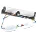 Cadenis reading glasses rimless flexible with glasses case colorful +2.50 diopters