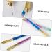 MUSISALY 2pcs Colorful Embroidery Pen Microblading Pen Liquid Eyebrow Pen Microblading Marker Pen Alloy - Buy Online on GoSupps.com