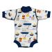 Splash About Happy Nappy Wetsuit with Reusable Swim Nappy Tug Boats 6-14 Months