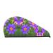 Blooming Flowers Coral Velvet Dry Hair Cap | Ideal for Home & Travel | Perfect for Pool Parties Beaches & Baths - Buy Online on GoSupps.com
