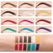 12-Color Waterproof Eyebrow & Eyeliner Cream for Versatile Makeup Looks - 8 Color Options - Buy Online on GoSupps.com