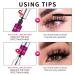 2 PCS Vibely 2 in 1 Mascara - Waterproof, Lengthening, Thickening Effect - 4D Silk Fiber Makeup for Long, Full Lashes - Buy Online on GoSupps.com