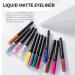 Neon Eyeliner Set - Colorful Liquid Eyeliners, Waterproof & Smudgeproof Gel Eye Liner Makeup Kit for Women - Buy Online on GoSupps.com