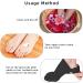 ZEPOHCK Gel Moisturizing Socks Spa Gel Soften Socks for Dry Cracked Feet Skins Gel Lining Infused with Essential Oils and Vitamins (2 Pair) (Black) - Buy Online on GoSupps.com