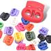 100 Pcs Double Hole Plastic Cord Locks for Drawstrings - Spring Stopper Fastener Slider Toggles End for Shoelaces, Backpacks, Lanyards - Buy Online on GoSupps.com