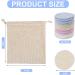 LOPHE Reusable Makeup Remover Pads 24 Pcs - Eco-Friendly Bamboo Microfiber Pads with Laundry Bag - Gentle Face Cleaning Puff - Gift for Women - Buy Online on GoSupps.com