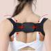 Adjustable Back Correction Belt Shoulder Invisible Elastic Shoulder Support for Hunching Posture Orthotic White L - Buy Online on GoSupps.com