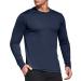 Men's UPF 50+ Long-Sleeved Functional Shirts | Fast-Drying Breathable Running Tops | Gym & Outdoor Fitness Wear - Available in Black Marine Coal Gray Size L - Buy Online on GoSupps.com