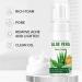 Aloe Vera Face Cleanser | Gentle Exfoliating Foam for All Skin Types | Hydrating & Soothing Cleanser - International Shipping Available - Buy Online on GoSupps.com